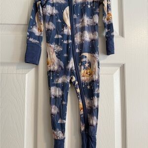 Dreamy Night Sky Kids Footie Pajama